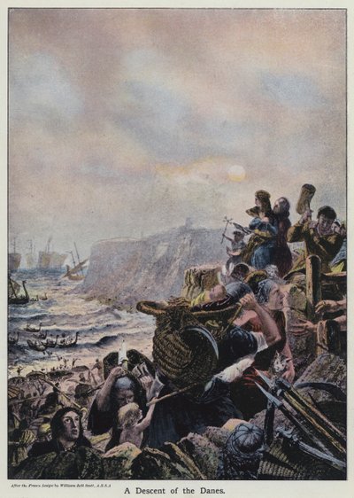 نزول الدنماركيين بواسطة دبليو بيل سكوت